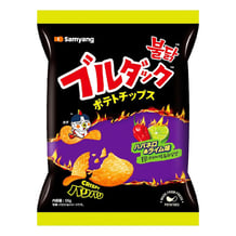 Чипси Samyang: Buldak: Potato Chips: Habanero and Lime, (312975)