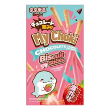 Печиво Ennjoi: My Choki: Chocolate Cream Biscuit Sticks: Strawberry Flavor, (321372)