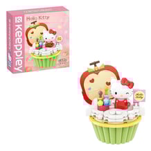 Конструктор Qman: Keeppley: Sanrio: Cupcake: Hello Kitty, (333331)