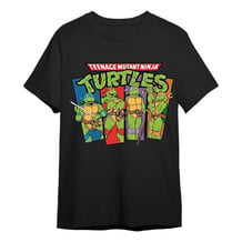Футболка Nickelodeon: Teenage Mutant Ninja Turtles: Donatello, Raphael, Leonardo and Michelangelo (S), (34552)