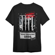 Футболка DC Comics: DC: The Joker: Joker in Prison: «Extremely Dangerous. Name Unknown 0498. Joker‎» (L), (39502)