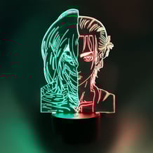Акриловий світильник Attack on Titan: Eren Yeager / Titan, (40926)