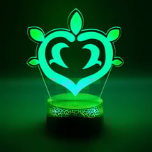 Акриловий світильник Genshin Impact: Dendra: Logo, (40955)