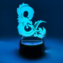 Акриловый светильник Dungeons & Dragons: Logo, (40967)