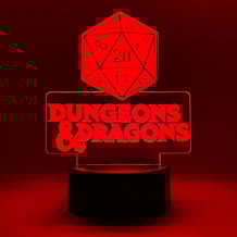 Акриловый светильник Dungeons & Dragons: Logo, (40968)