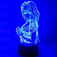 Акриловий світильник Genshin Impact: Raiden Shogun, (40969)