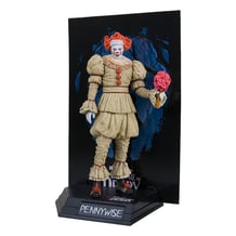 Колекційна фігурка McFarlane: Movie Maniacs: IT: Welcome to Derry: Pennywise, (41375)