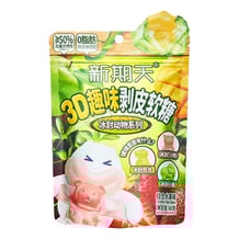 Желейні цукерки Xinqitian: 3D Peelable: Mixed Fruit, (441703)