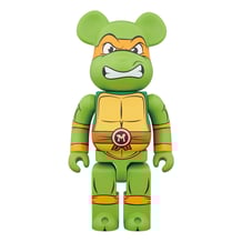 Bearbrick: Teenage Mutant Ninja Turtles: Michelangelo (400%), (44268)
