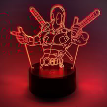 Акриловий світильник Marvel: Deadpool (Smiling), (44480)