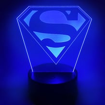 Акриловый светильник DC: Superman: Logo, (44618)