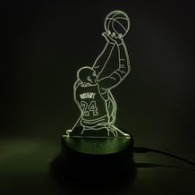 Акриловый светильник Los Angeles Lakers: Kobe Bryant (#24) (Shooting), (44624)