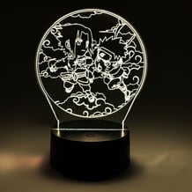 Акриловий світильник Naruto: Naruto and Sasuke, (44678)