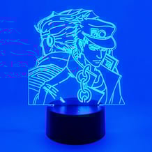 Акриловий світильник Jojo's Bizarre Adventures: Jotaro Kujo and Star Platinum, (44717)