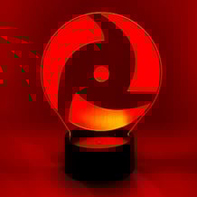Акриловий світильник Naruto: Sharingan: Logo, (44720)