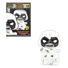 Фігурка Funko POP!: Pin: Marvel: Zombies: Zombie Moon Knight (Glows in the Dark), (47105)