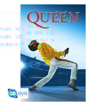 Постер GB Eye: Maxi: Queen: Freddie Mercury on Wembley Stadium, (481844)