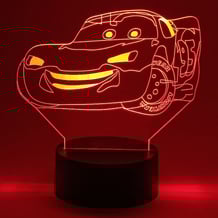 Акриловий світильник Disney & Pixar: Cars: Lightning McQueen, (48892)