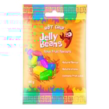Желейні боби Hot Chip: Jelly Beans: Spicy Fruit Flavors, (492521)