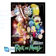 Постер GB Eye: Maxi: Rick & Morty: Star Wars Parody, (496474)