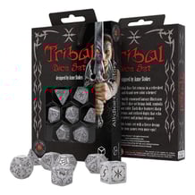 Набір кубиків Q-Workshop: Anne Stokes: Tribal: Pearl and Brown, (497997)