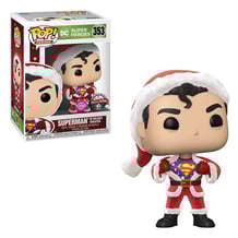 Фігурка Funko POP!: Heroes: DC: Superman in Holiday Sweater (Flocked) (Special Edition), (50641)