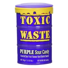 Цукерки Toxic Waste: Drum: Purple Sour Candy, (51059)