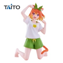 Колекційна фігурка Taito: The Quintessential Quintuplets: Yotsuba Nakano (Cat Room Wear), (517043)