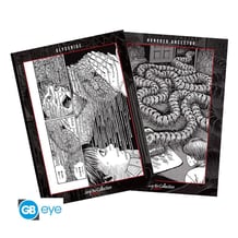 Набор постеров GB Eye: Chibi: Junji Ito Collection: Honored Ancestor and Glyceride, (55655)