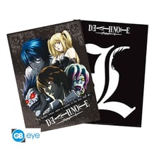 Набір постерів GB Eye: Chibi: Death Note: Members and Logo (2 шт.), (57482)