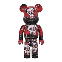 *Original* Be@rbrick: Andy Warhol & Jean-Michel Basquiat: #5 (1000%), (587325)