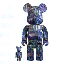*Original* Be@rbrick: Jean-Michel Basquiat: #7 (Set) (100% & 400%), (592091)