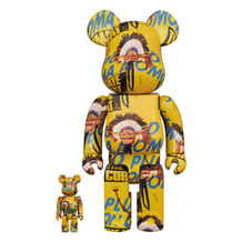 *Original* Be@rbrick: Andy Warhol & Jean-Michel Basquiat: #3 (Set) (100% & 400%), (596310)