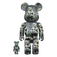 *Original* Be@rbrick: Brandalism: Riot Cop (Set) (100% & 400%), (598253)