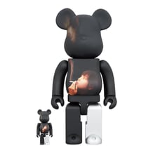 *Original* Be@rbrick: Black Scandal Yohji Yamamoto & Suzume Uchida & S.H.I.P&crew (Set) (100% & 400%), (598758)