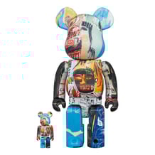 *Original* Be@rbrick: BWWT 3: Jean-Michel Basquiat (Special) (Set) (100% & 400%), (601229)