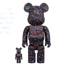 *Original* Be@rbrick: Muveil: Strawberry Pattern (Set) (100% & 400%), (604688)