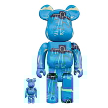 *Original* Be@rbrick: Jean-Michel Basquiat: #9 (Set) (100% & 400%), (608426)
