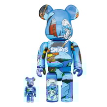 *Original* Be@rbrick: The Smurfs: The Astrosmurf (Set) (100% & 400%), (608938)