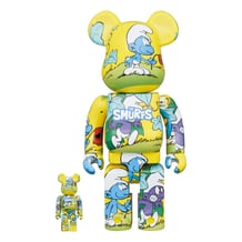 *Original* Be@rbrick: The Smurfs: The Purple Smurfs (Set) (100% & 400%), (608952)