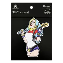 Патч DC: Suicide Squad: Harley Quinn w/ Bat, (6169)