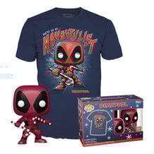 Комплект Funko POP!: Tees: Marvel: Deadpool (S), (63656)