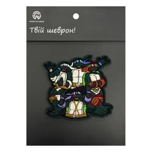 Шеврон Teenage Mutant Ninja Turtles: Raphael, Donatello, Leonardo and Michelangelo, (6452)