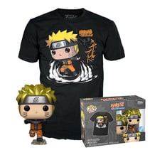 Комплект Funko POP!: Tees: Animation: Naruto: Naruto Uzumaki (Special Edition) (M), (64752)