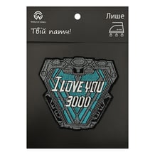 Патч Marvel: Iron Man: «I Love you 3000», (6516)