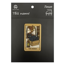 Патч The Tarot: Vintage Cat Deck: The Hermit (ІХ), (6538)