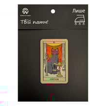 Патч The Tarot: Vintage Cat Deck: The Justice (ХІ), (6539)