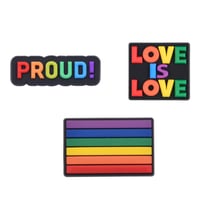 Набір джибітсів Rainbow: Flag and Signs, (6592)