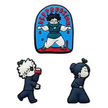 Набір джибітсів Jujutsu Kaisen: Satoru Gojo, Suguru Geto and Choso, (6667)