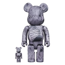 *Original* Be@rbrick: NASA: Apollo 11: Moon Footprints (Set) (100% & 400%), (614656)